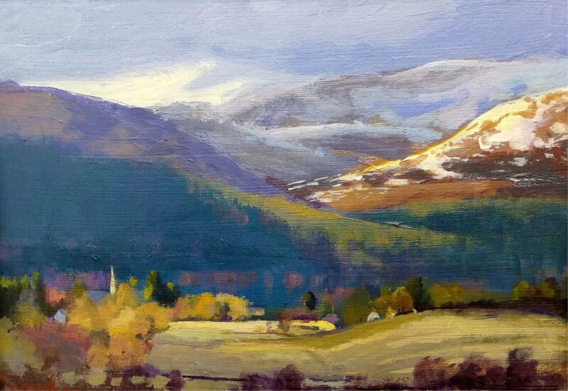 Image of The Edge of Winter, Braemar by Colin Robertson